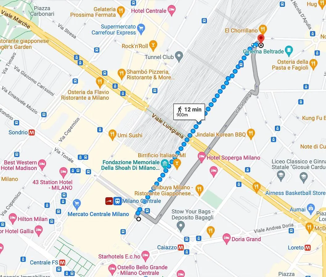 Stayeasy Cavalcanti - 3 Bedrooms, 2 Baths - Central Station Milano